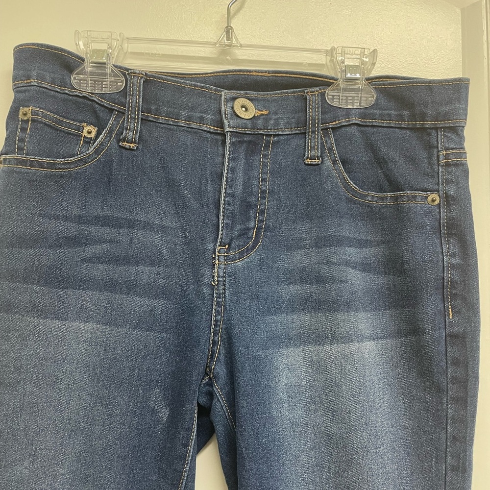 Bongo stretch skinny blue jeans junior size 7 - Picture 2 of 4